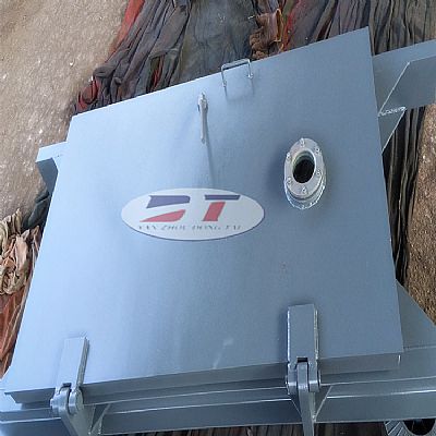 平頂二道避難硐室門 有防爆玻璃耐沖擊避難硐室門