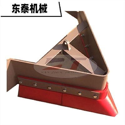 源頭廠家犁式卸料器刮板 耐磨聚氨酯刮刀單側犁煤器