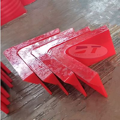 LK型聚氨酯犁式卸料器|60度可變槽角式犁煤器|犁煤器刮刀