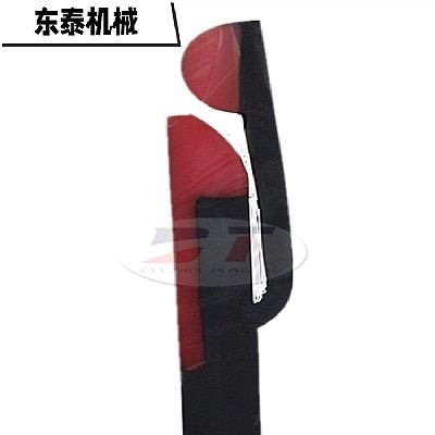 生產(chǎn)銷售導(dǎo)料槽輸煤皮帶擋煤皮子 耐磨聚氨酯防溢裙板