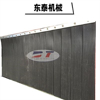 東泰生產(chǎn)耐高溫阻燃擋煤簾 可升降防塵擋簾條 抗老化防灰簾