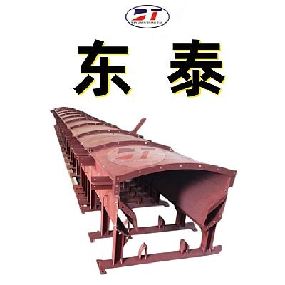 定制輸送機(jī)無(wú)動(dòng)力除塵導(dǎo)料槽 加防溢裙板型導(dǎo)料槽 熱電廠(chǎng)導(dǎo)料槽