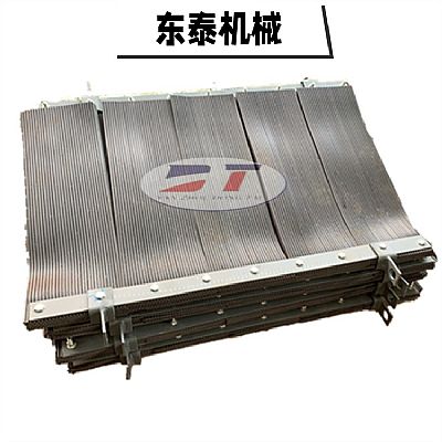 廠家定制導料槽頭部帶掛板阻燃橡膠擋塵簾 高耐磨聚氨酯擋塵簾