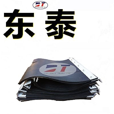 廠家生產(chǎn)阻燃橡膠阻尼簾 輸送機(jī)頭部護(hù)罩擋塵簾 耐磨聚氨酯擋灰簾